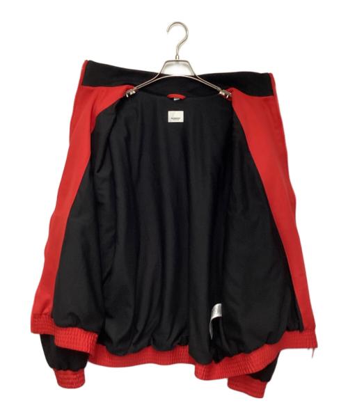 BURBERRY LONDON（バーバリーロンドン）BURBERRY LONDON (バーバリーロンドン) england track jersey jacket（イングランド トラック ジャージー ジャケット） レッド サイズ:XLの古着・服飾アイテム