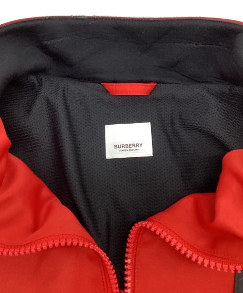 BURBERRY LONDON（バーバリーロンドン）BURBERRY LONDON (バーバリーロンドン) england track jersey jacket（イングランド トラック ジャージー ジャケット） レッド サイズ:XLの古着・服飾アイテム