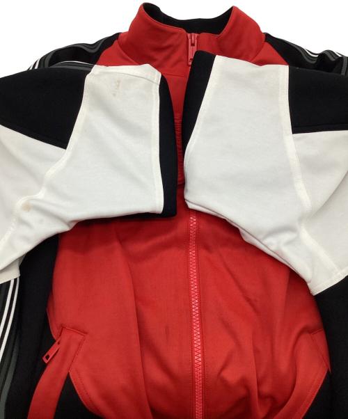 BURBERRY LONDON（バーバリーロンドン）BURBERRY LONDON (バーバリーロンドン) england track jersey jacket（イングランド トラック ジャージー ジャケット） レッド サイズ:XLの古着・服飾アイテム