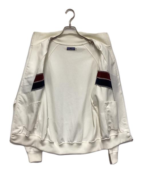 FRED PERRY（フレッドペリー）FRED PERRY (フレッドペリー) トラックジャケット ホワイト×ブラウン サイズ:Sの古着・服飾アイテム