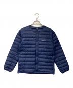 mont-bellモンベル）の古着「Ｕ.Ｌ.ダウン ラウンドネックジャケット」｜ブルー