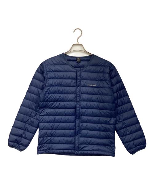mont-bell（モンベル）mont-bell (モンベル) Ｕ.Ｌ.ダウン ラウンドネックジャケット ブルー サイズ:Mの古着・服飾アイテム