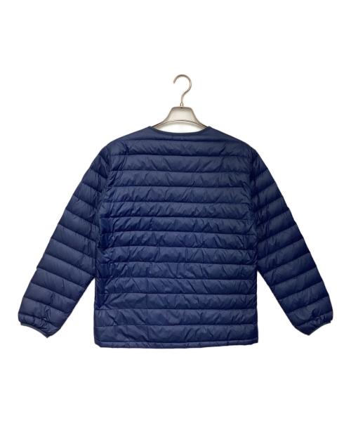 mont-bell（モンベル）mont-bell (モンベル) Ｕ.Ｌ.ダウン ラウンドネックジャケット ブルー サイズ:Mの古着・服飾アイテム