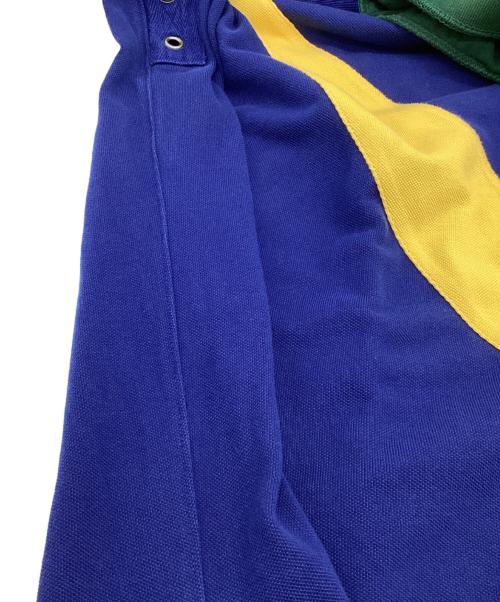 Polo by RalphLauren（ポロ バイ ラルフローレン）Polo by RalphLauren (ポロ バイ ラルフローレン) ポロシャツ ブルー×グリーン サイズ:XLの古着・服飾アイテム