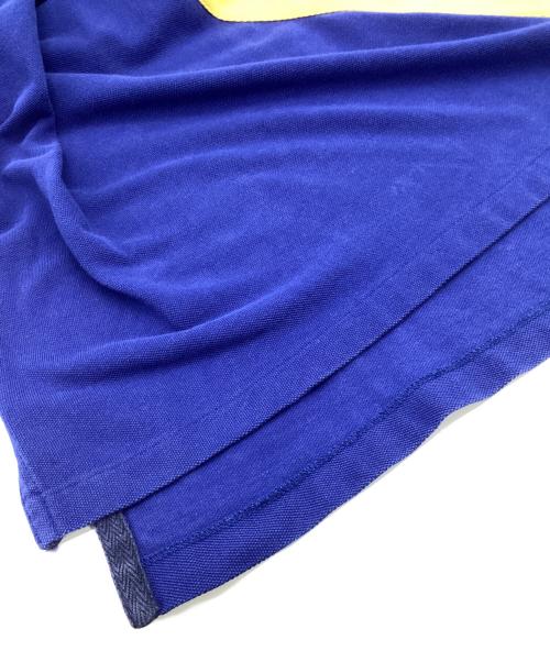Polo by RalphLauren（ポロ バイ ラルフローレン）Polo by RalphLauren (ポロ バイ ラルフローレン) ポロシャツ ブルー×グリーン サイズ:XLの古着・服飾アイテム
