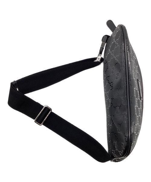 GUCCI（グッチ）GUCCI (グッチ) GGインプリメ ボディバッグ ブラックの古着・服飾アイテム