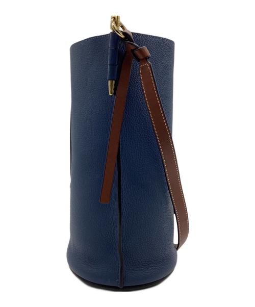 LOEWE（ロエベ）LOEWE (ロエベ) ゲートバケット ショルダーバッグ ブルーの古着・服飾アイテム