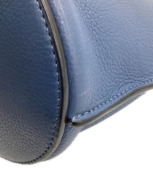 LOEWE（ロエベ）LOEWE (ロエベ) ゲートバケット ショルダーバッグ ブルーの古着・服飾アイテム