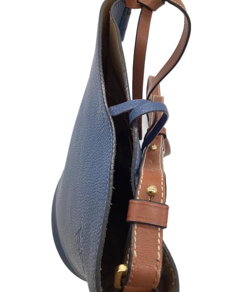 LOEWE（ロエベ）LOEWE (ロエベ) ゲートバケット ショルダーバッグ ブルーの古着・服飾アイテム