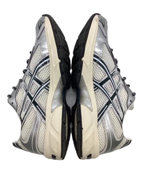 asics（アシックス）asics (アシックス) KITH (キス) GEL-1130 CREAM/SCARAB（ゲル1130 クリーム/スカラブ） ホワイト×シルバー サイズ:28cmの古着・服飾アイテム