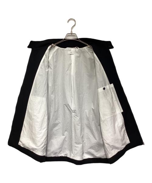 ATON（エイトン）ATON (エイトン) SUPER 160S DOUBLE SAXONY HARRINGTON JACKET（スーパー 160S ダブル サキソニー ハリントン ジャケット） ブラック サイズ:06の古着・服飾アイテム