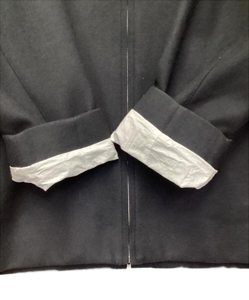 ATON（エイトン）ATON (エイトン) SUPER 160S DOUBLE SAXONY HARRINGTON JACKET（スーパー 160S ダブル サキソニー ハリントン ジャケット） ブラック サイズ:06の古着・服飾アイテム