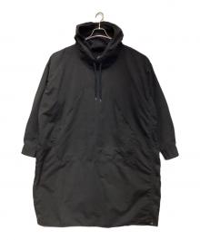 Porter Classic（ポータークラシック）の古着「プルオーバーロングコート」｜ブラック