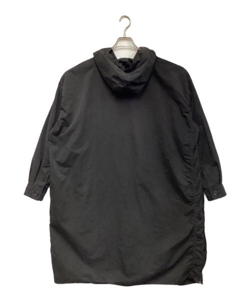 Porter Classic（ポータークラシック）Porter Classic (ポータークラシック) プルオーバーロングコート ブラック サイズ:3の古着・服飾アイテム