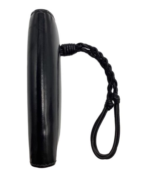 JIL SANDER（ジルサンダー）JIL SANDER (ジルサンダー) CREDIT CARD PURSE TANGLE（クレジット カード パース トライアングル） ブラックの古着・服飾アイテム