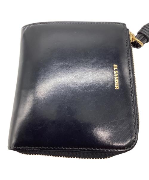 JIL SANDER（ジルサンダー）JIL SANDER (ジルサンダー) CREDIT CARD PURSE TANGLE（クレジット カード パース トライアングル） ブラックの古着・服飾アイテム