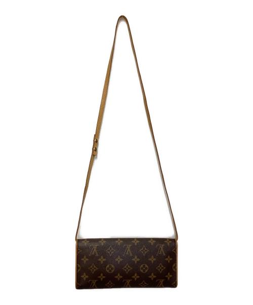 LOUIS VUITTON（ルイ ヴィトン）LOUIS VUITTON (ルイ ヴィトン) モノグラム ポシェット ツイン GM ブラウンの古着・服飾アイテム