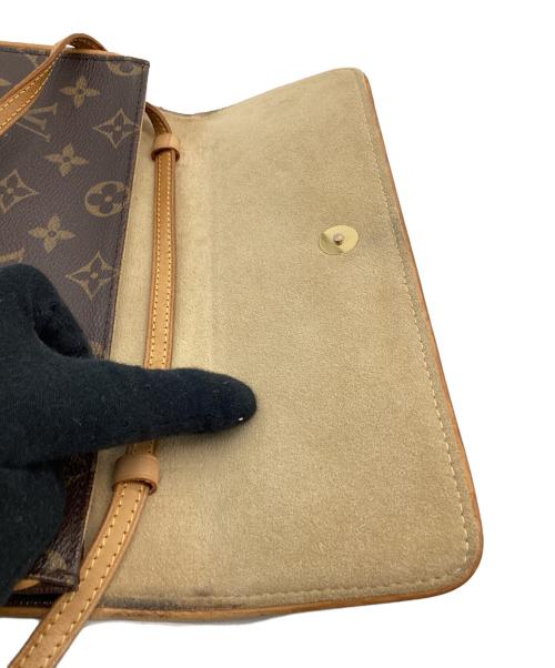 LOUIS VUITTON（ルイ ヴィトン）LOUIS VUITTON (ルイ ヴィトン) モノグラム ポシェット ツイン GM ブラウンの古着・服飾アイテム