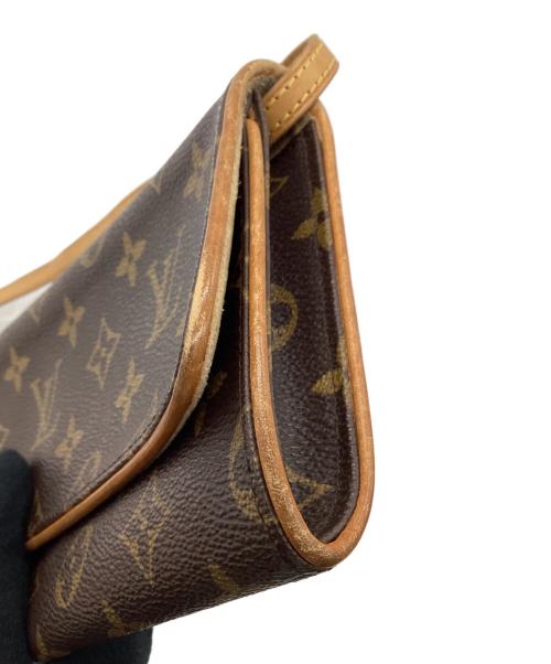 LOUIS VUITTON（ルイ ヴィトン）LOUIS VUITTON (ルイ ヴィトン) モノグラム ポシェット ツイン GM ブラウンの古着・服飾アイテム