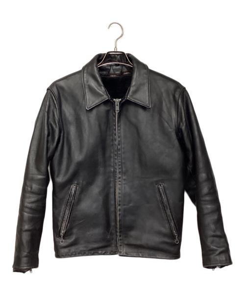 Schott（ショット）Schott (ショット) 652 ライナー付き シングルライダースジャケット ブラック サイズ:38の古着・服飾アイテム