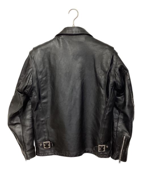 Schott（ショット）Schott (ショット) 652 ライナー付き シングルライダースジャケット ブラック サイズ:38の古着・服飾アイテム