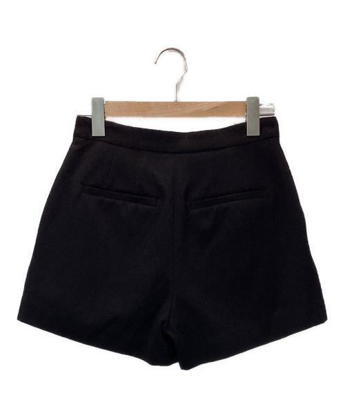 Spick and Span（スピックアンドスパン）Spick and Span (スピックアンドスパン) ラメウールショートパンツ ブラック サイズ:36の古着・服飾アイテム