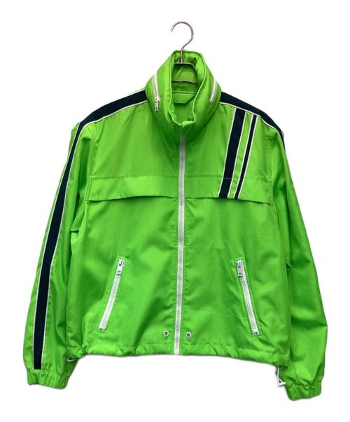 DIESEL（ディーゼル）DIESEL (ディーゼル) ダブルレイヤー トラックジャケット グリーン サイズ:Mの古着・服飾アイテム