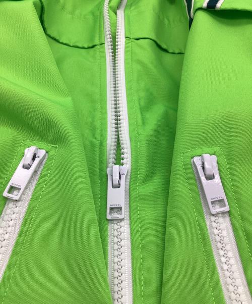DIESEL（ディーゼル）DIESEL (ディーゼル) ダブルレイヤー トラックジャケット グリーン サイズ:Mの古着・服飾アイテム