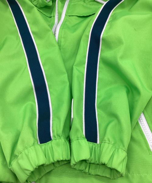 DIESEL（ディーゼル）DIESEL (ディーゼル) ダブルレイヤー トラックジャケット グリーン サイズ:Mの古着・服飾アイテム