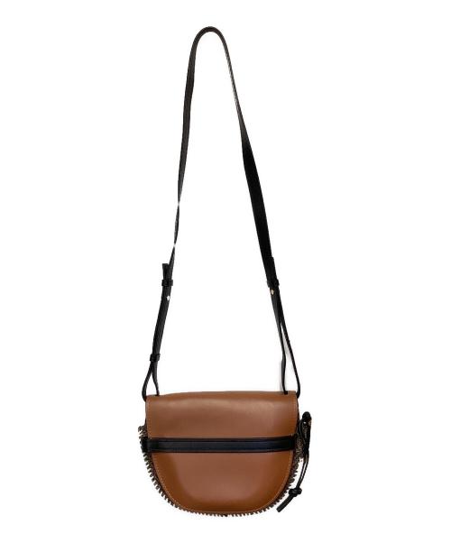 LOEWE（ロエベ）LOEWE (ロエベ) ゲート ツイード スモール ショルダーバッグ ブラウンの古着・服飾アイテム