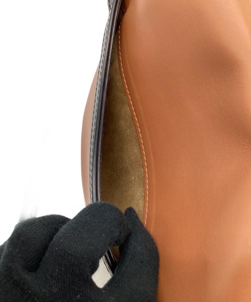 LOEWE（ロエベ）LOEWE (ロエベ) ゲート ツイード スモール ショルダーバッグ ブラウンの古着・服飾アイテム