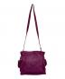 LOEWE (ロエベ) フラメンコ30　ショルダーバッグ パープル：40000円