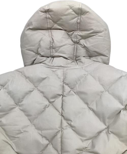 ISAMU KATAYAMA BACKLASH（イサムカタヤマ・バックラッシュ）ISAMU KATAYAMA BACKLASH (イサムカタヤマ・バックラッシュ) カンガルーレザー ダウンジャケット ベージュ サイズ:Lの古着・服飾アイテム