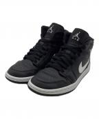NIKEナイキ）の古着「Women's AIR JORDAN 1 MID（ウィメンズ エア ジョーダン 1 ミッド）」｜ブラック