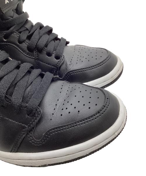 NIKE（ナイキ）NIKE (ナイキ) Women's AIR JORDAN 1 MID（ウィメンズ エア ジョーダン 1 ミッド） ブラック サイズ:23㎝の古着・服飾アイテム