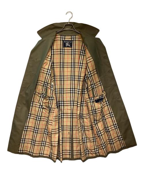 Burberry's（バーバリーズ）Burberry's (バーバリーズ) ステンカラーコート オリーブ サイズ:94 175の古着・服飾アイテム