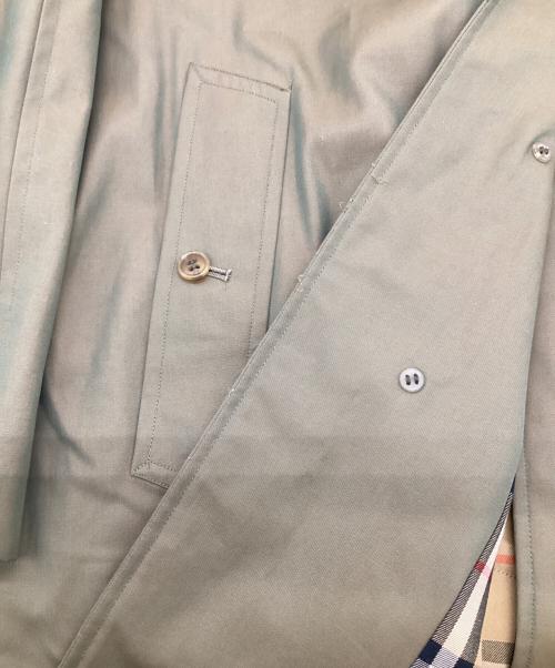 Burberry's（バーバリーズ）Burberry's (バーバリーズ) ステンカラーコート オリーブ サイズ:94 175の古着・服飾アイテム