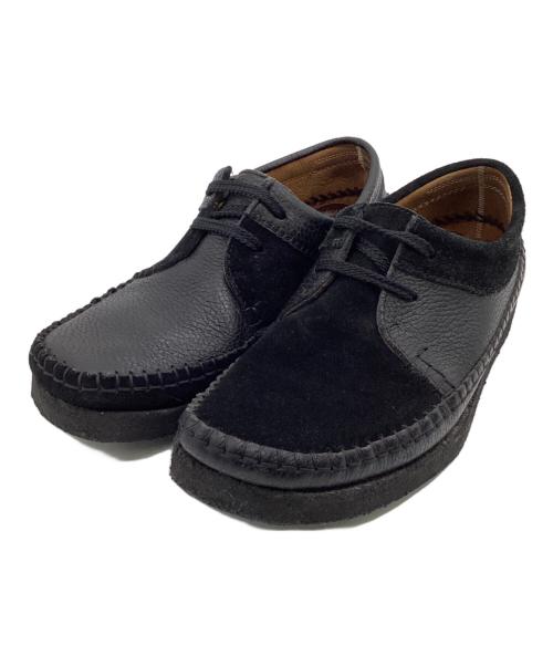 PADMORE&BARNES（パドモア&バーンズ）PADMORE&BARNES (パドモア&バーンズ) WILLOW LOW モカシンシューズ ブラック サイズ:6の古着・服飾アイテム