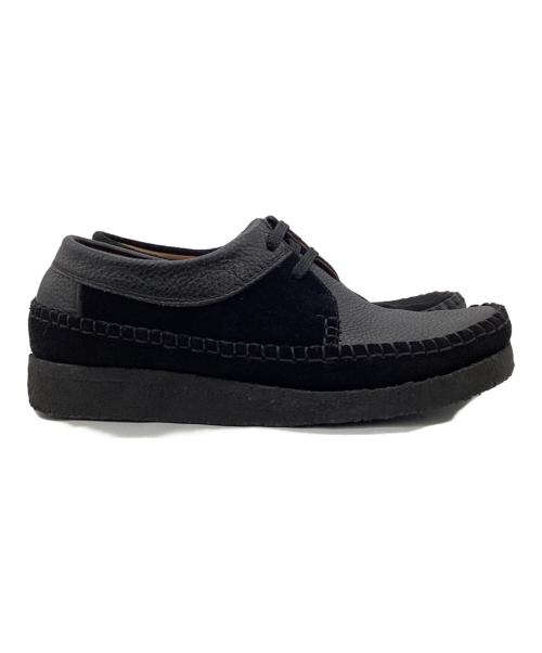 PADMORE&BARNES（パドモア&バーンズ）PADMORE&BARNES (パドモア&バーンズ) WILLOW LOW モカシンシューズ ブラック サイズ:6の古着・服飾アイテム