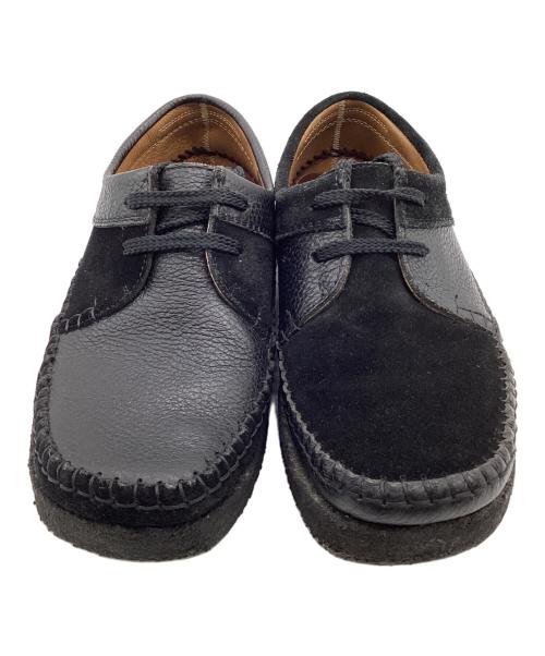 PADMORE&BARNES（パドモア&バーンズ）PADMORE&BARNES (パドモア&バーンズ) WILLOW LOW モカシンシューズ ブラック サイズ:6の古着・服飾アイテム
