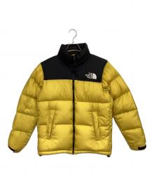 THE NORTH FACE（ザ ノース フェイス）の古着「NUPTSE JACKET（ヌプシ ジャケット）」｜イエロー×ブラック