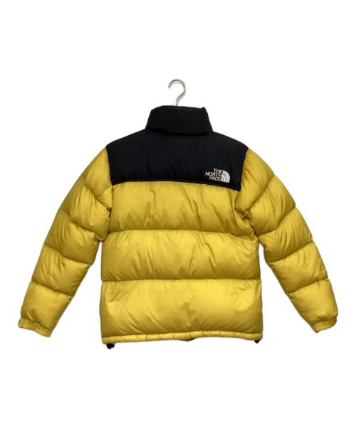 THE NORTH FACE（ザ ノース フェイス）THE NORTH FACE (ザ ノース フェイス) NUPTSE JACKET（ヌプシ ジャケット） イエロー×ブラック サイズ:Mの古着・服飾アイテム
