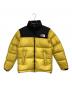 THE NORTH FACE（ザ ノース フェイス）の古着「NUPTSE JACKET（ヌプシ ジャケット）」｜イエロー×ブラック
