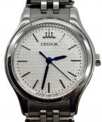 CREDORクレドール）の古着「シグノ クォーツ腕時計」｜ホワイト