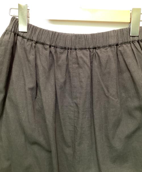 KAGURE（カグレ）KAGURE (カグレ) 刺繍ギャザースカート ブラック サイズ:FREEの古着・服飾アイテム