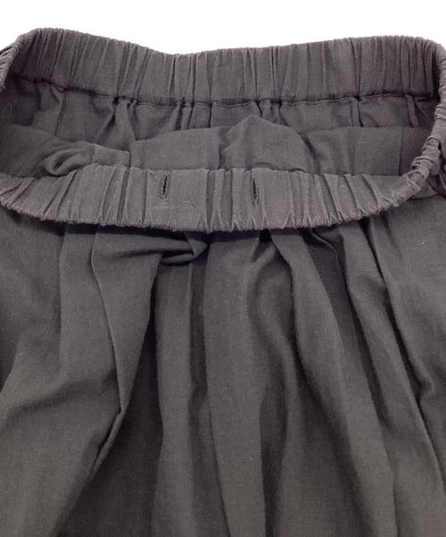 KAGURE（カグレ）KAGURE (カグレ) 刺繍ギャザースカート ブラック サイズ:FREEの古着・服飾アイテム