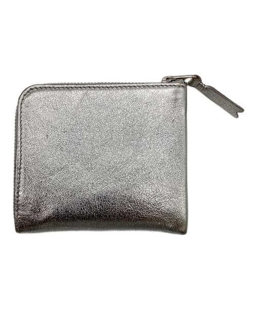 COMME des GARCONS（コムデギャルソン）COMME des GARCONS (コムデギャルソン) L字ファスナーウォレット シルバーの古着・服飾アイテム