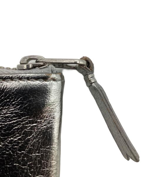 COMME des GARCONS（コムデギャルソン）COMME des GARCONS (コムデギャルソン) L字ファスナーウォレット シルバーの古着・服飾アイテム