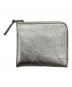 COMME des GARCONS（コムデギャルソン）の古着「L字ファスナーウォレット」｜シルバー