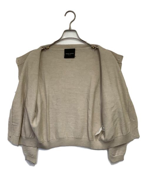 ROBERTO COLLINA（ロベルトコリーナ）ROBERTO COLLINA (ロベルトコリーナ) ニットカーディガン ベージュ サイズ:Sの古着・服飾アイテム